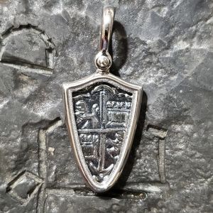 Atocha silver pendant treasure coin